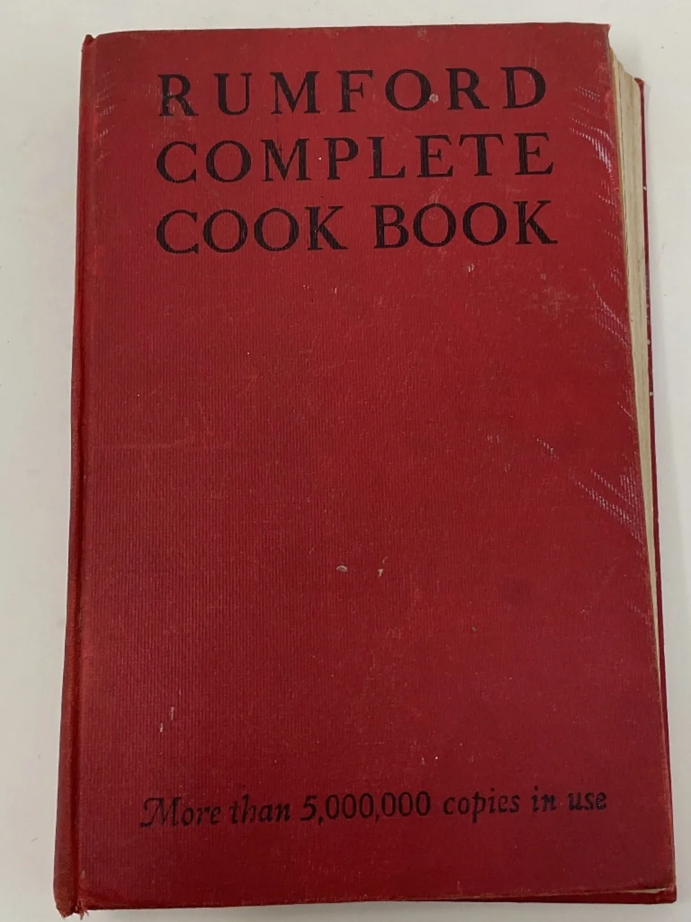 vintage The Rumford Complete Cook Book by Lily Haxworth Wallace